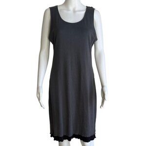 Indigenous Fair Trade Gray Tank Dress – Size L